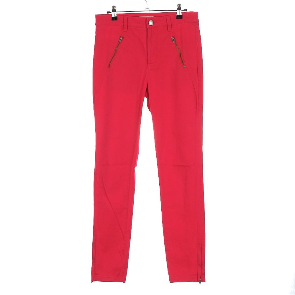 Silence + Noise Red Skinny Pants Size 28